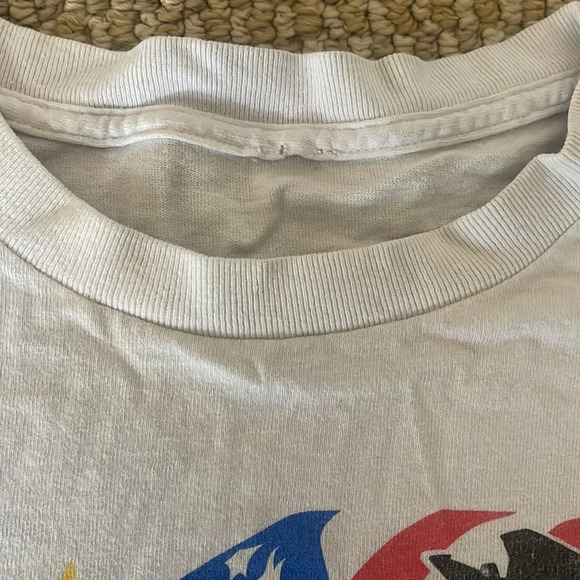 Vintage y2k operation enduring freedom military t shirt cropped Sz Extra large - Picture 10 of 11